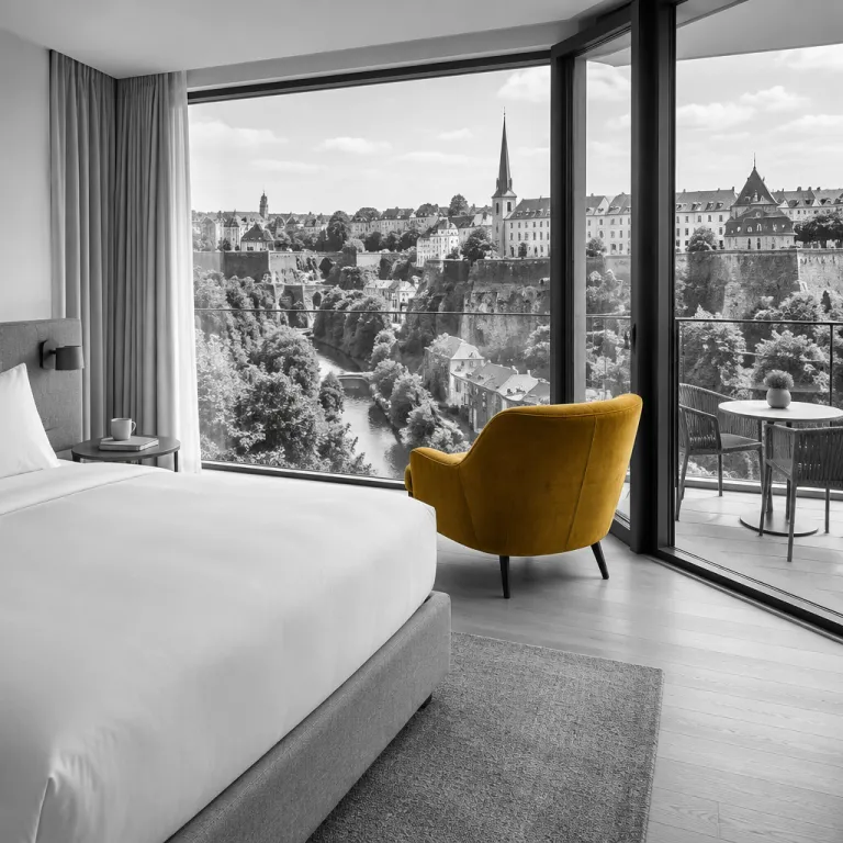 Suites above the fortress: Luxembourg City rooms with the Petrusse and Old Town views worth booking