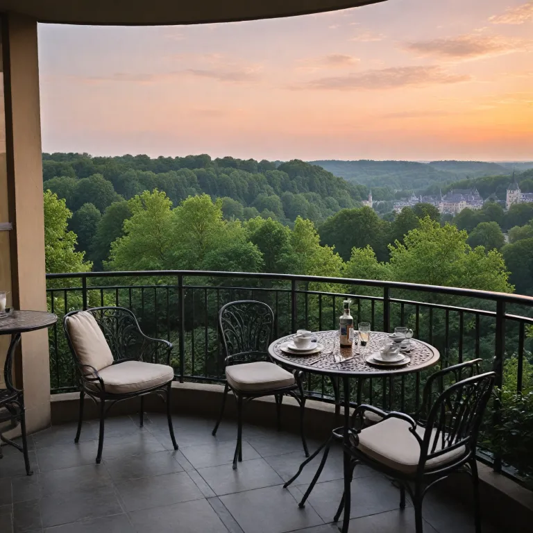 Experience refined comfort: luxury hotels with balcony in Luxembourg for an elevated stay